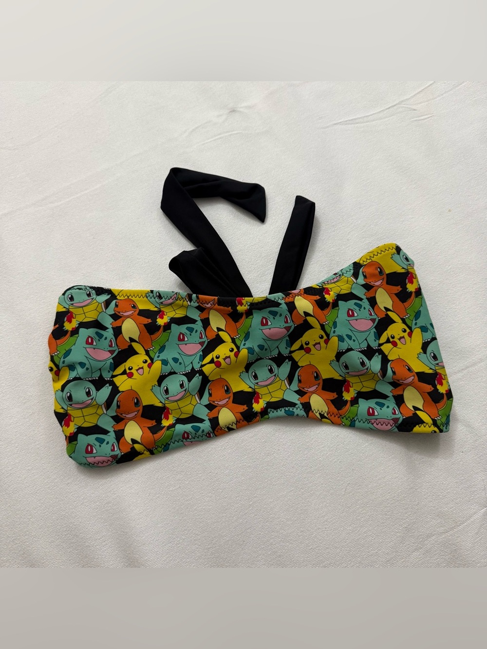 Pokémon Strapless Graphic
Bandeau Bikini Top